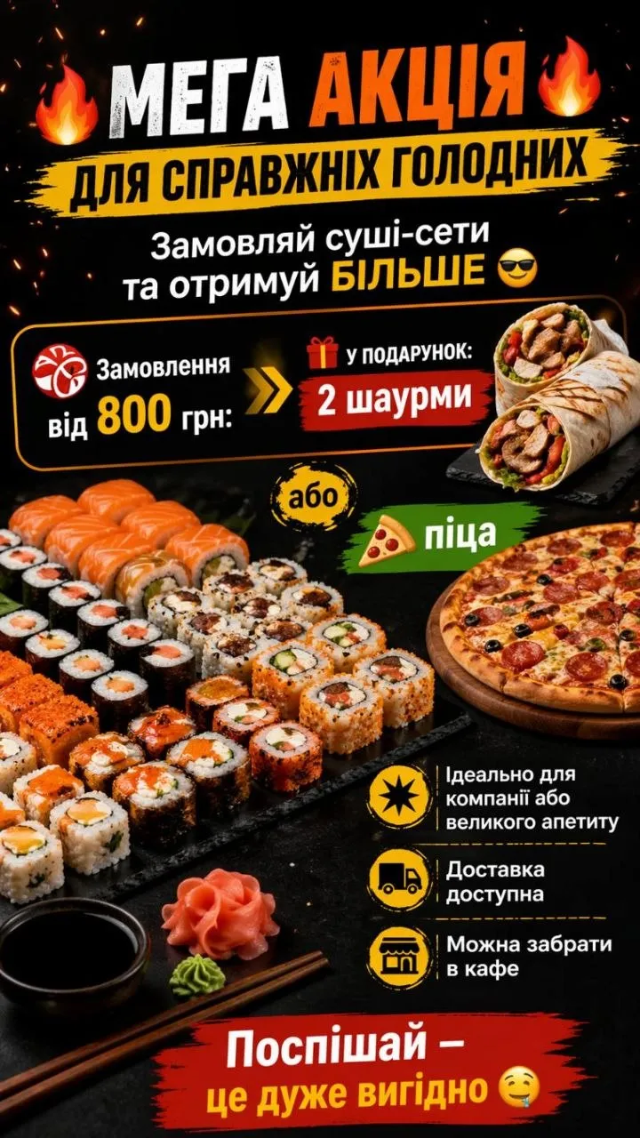 МЕГА АКЦІЯ
