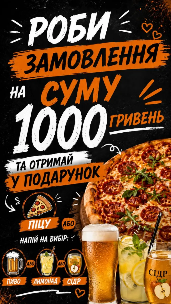 Подарунок за замовлення 