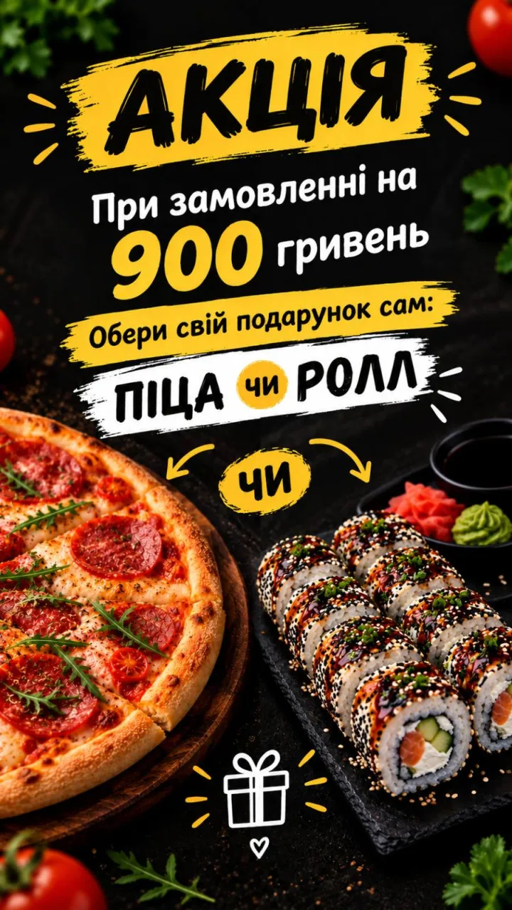 Що завгодно замовляй- подарунок обирай